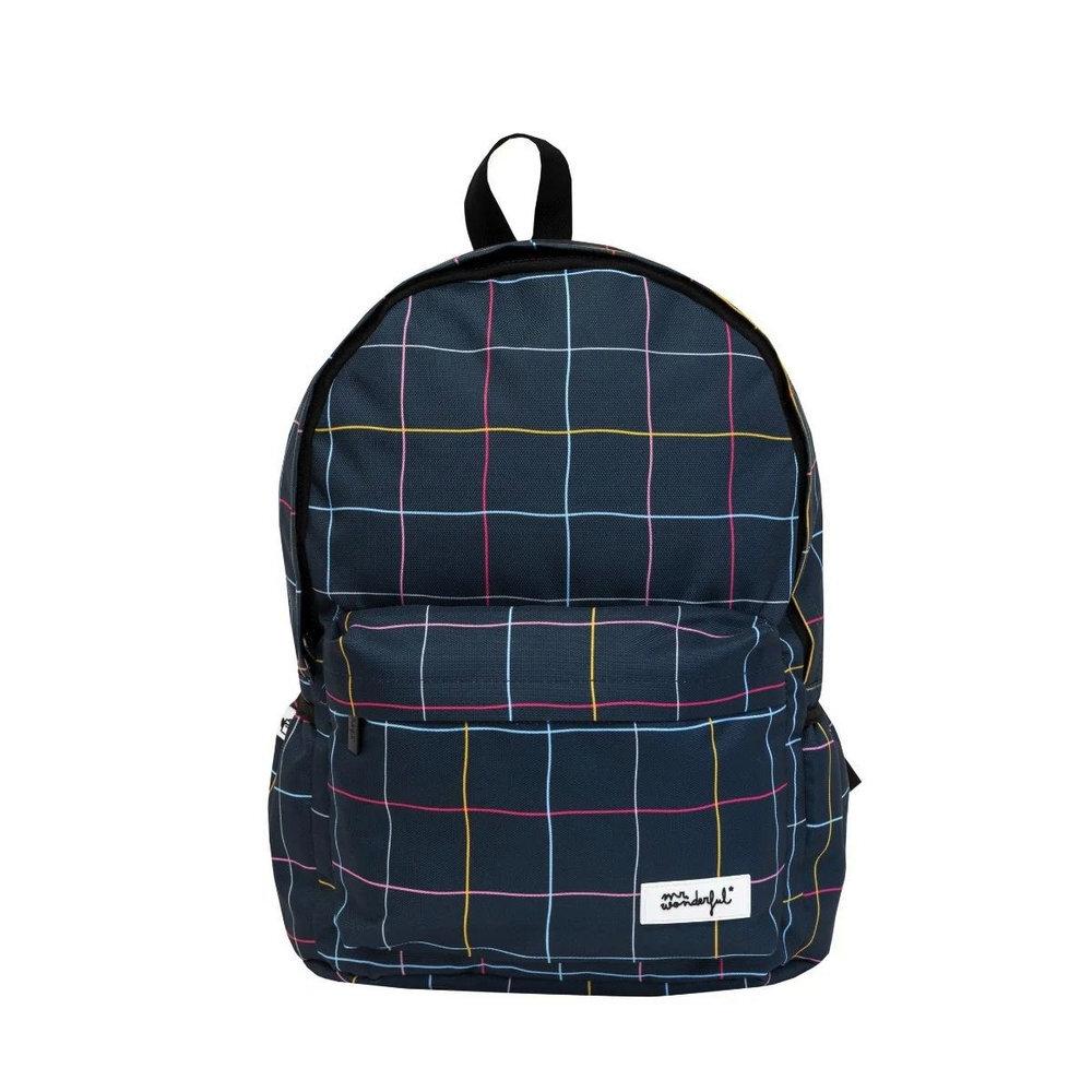 MOCHILA URBAN AZUL MR WONDERFUL READY FOR A GREAT DAY