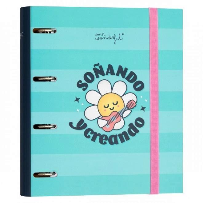 CARPETA CON ANILLAS Y RECAMBIO  WONDER SOÑANDO Y CREANDO