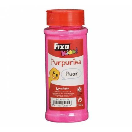 Purpurina y pegamento con purpurina 